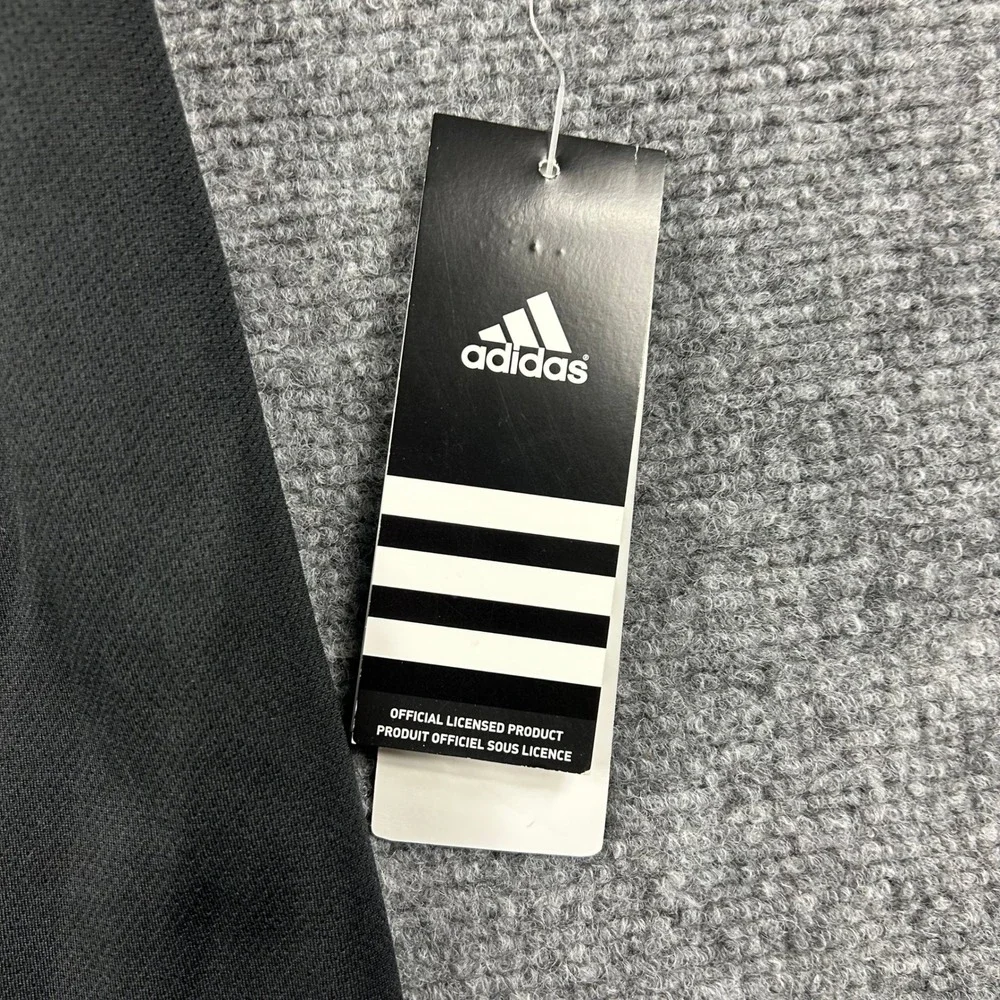 Adidas Coaches Polo Mens M Black White Climalite‎ Eastern Washington Eagles NCAA